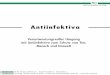 Antiinfektiva - bft-online.de · VORWORT Kontrollierter Einsatz von Antiinfektiva zur Gesunderhaltung der Tiere und zum Schutz des Menschen Veränderte Lebenshaltungsbedingungen und