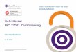 Schritte zur ISO 27001 Zertifizierung - grantthornton.at · ©2018 Grant Thornton Austria • Kickoff/Scoping Workshop • Identifikation von vorhandenen Prozessen • Reifegradanalyse
