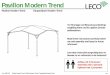 Pavillon Modern Trend - · PDF fileArt. 14900 114 Pavillon Modern Trend / Pavilion Modern Trend / Tuinpaviljoen Modern Trend Vor Montage und Benutzung unbedingt sorgfältig lesen und