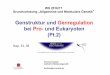 Genstruktur und Genregulation bei Pro- und Eukaryoten (Pt.2)molgen.biologie.uni-mainz.de/Downloads/PDFs/Grundpraktikum/transkription2-2017.pdf · Gen 1 Gen 2 Gen 3 Operator -35 -10