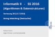 (Algorithmen & Datenstrukturen) - ac.informatik.uni ...ac.informatik.uni-freiburg.de/teaching/ss_16/info2/lectures/Vorlesung20_annot.pdf · Fabian Kuhn Informatik II, SS 2016 Lösung