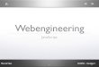 Webengineering - Javascriptvilas/webeng-II/WebEng_JS.pdfJavaScript - Historie 2 • Interpretierte Programmiersprache mit objektorientierten Fähigkeiten • Syntaktisch ähnlich zu