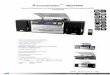 soundmaster - · PDF filesoundmaster ® - MCD4500 Stereo-Hifi-Musikcenter mit Radio/Doppelkassette/CD/Plattenspieler/USB/SD und Encoding * CD/CD-MP3/CD-R/CD-RW/MP3/WMA * CD-Programm