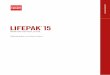 LIFEPAK15 - Physio · LIFEPAK ® 15 MONITOR/DEFIRILLATOR SpO 2 Überwachungszubehör Masimo SET® RC Patientenkabel RC Patientenkabel Zur Verwendung mit M-LNCS und Rainbow Patientensensoren
