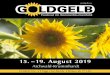 15. – 19. August 2019goldgelb.eu/wp-content/uploads/2019/05/GG_2019_Flyer_fuer-Website.pdf · G wie GOLDGELB. GoLdGELB ist ein fünftägiges Musikfestival mit acht Bands mitten
