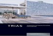 TERRASSENˇUNTERKONSTRUKTION UND ZUBEHÖR - TRIAStrias-terrasse.de/downloads/BF_TRIAS_Broschuere_low.pdf · • Für TRIAS SLIM-SK-Profile oder alternative Profile mit flacher Auflage