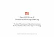 Xiaomi Mi Drone 4K Inoffizielle Bedienungsanleitung · Xiaomi Mi Drone 4K Inoffizielle Bedienungsanleitung Deutsche Übersetzung mit Zusatzkommentaren Basierend auf der Chinesischen