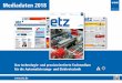 Mediadaten 2018 - VDE VERLAG · Die etz berichtet monatlich sowie in fünf Sonderausgaben technologie- und praxis- orientiert über die Bereiche industrielle Elektro-, Automatisierungs-
