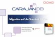 Johannes Ahrends Geschäftsführer CarajanDB GmbH · 3 © 2011 CarajanDB GmbH Experten mit über 30 Jahren Oracle Erfahrung Spezialisten für Backup & Recovery Hochverfügbarkeit