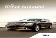 2015 DoDge Durango - lackas.de · AußenlAckierungen liMited lederFArbAuswAhl liMited Abbildung zeigt: 2015 Dodge Durango Limited ggf. mit aufpreispflichtiger Sonderausstattung