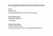 Herzglykoside/Antiarrhythmika - fs.tum.de · PDF file9 Herzinsuffizienz Def.: eingeschränkte körperliche Belastbarkeit aufgrund einer nachweisbaren kardialen Funktionsstörung (WHO)