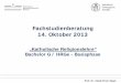 Fachstudienberatung 14. Oktober 2013 - Universität Münster · Prof. Dr. Clauß Peter Sajak . Der Bachelor-Studiengang führt in drei Jahren (6 Semester) zum Erwerb des akademischen