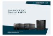 SAPOTEC Serie HPH · Delta UPS–Ultron-Familie HPH-Serie, dreiphasig 20 - 120 kW  Leaflet_UPS_HPH20-120kW_de _V1 Gilt für Modelle