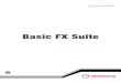Basic FX Suite - · PDF fileSo öffnen Sie VST Plug-ins Basic FX Suite Bedienungsanleitung 3 So öffnen Sie VST Plug-ins Dieser Abschnitt beschreibt die beiden Methoden, die VST Plug-ins