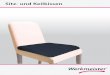 Sitz- und Keilkissen - Werkmeister GmbH · Kissen mit Pneumolastic® gegen Dekubitus Um Dekubitus (Wundgeschwüre) wirksam zu ver hindern, spielt neben der Druckentlastung das Aufsitzklima