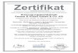 Zertifikat - panzerundkraus.depanzerundkraus.de/resources/Zertifikat-2018.pdf · Rathausstraße 24 • D-68519 Viernheim Tel. 06204-93 59 810 • Fax 06204-93 59 811 • E-Mail info@audis-zert.de