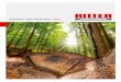 Produkt- und Preisliste | 2015 - Ritter Maschinen GmbH · Geschraubter Windenkörper Leichte Wartung der Winde Variable Seilauswurf-geschwindigkeit Seilauswurf Werkzeugkisten mit