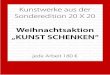 Weihnachtsaktion „KUNST SCHENKEN“ · PDF file96 Burghild Eichheim Bitte Garderobe abgeben..., 1997, Bleistift u. Buntstift auf Papier