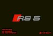 Preisliste: RS 5 Coupé | RS 5 Sportback - audi.de · Die LEDs der Matrix LED-Scheinwerfer übernehmen auch die Funktion des dynamischen Kurvenlichts. Mit navigationsdatenbasierter