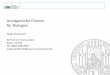Anorganische Chemie für Biologenbein.cup.uni-muenchen.de/.../Vorlesung7_Kationen_und_Anionennachweise.pdf · Arten chemischer Bindung Die entscheidende Größe für den Charakter