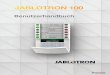 Jablotron 100 Bedienungsanleitung - Benutzerhandbuch · Ferngesteuerte Bedienung des Systems über einen Computer (J-Link) 11 Bedienung eines ausgewählten programmierbaren Ausgangs