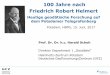 100 Jahre nach Friedrich Robert Helmert - dvw.de · 100 Jahre nach Friedrich Robert Helmert Heutige geodätische Forschung auf dem Potsdamer Telegrafenberg Prof. Dr. Dr. h.c. Harald