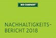 NACHHALTIGKEITS- BERICHT 2018 - biocompany.de · bio company mitarbeiter sortiment mÄrkte verpackung engagement index bio company nachhaltigkeitsbericht 10 fi bio company und nachhaltigkeit