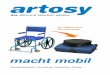 Info-artosy-2010-08 in work - mfh.de · das allround toiletten system artosy macht mobil Modellübersicht, Checkliste, Gutachten, Preise für daheim und für unterwegs