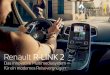 Renault R-LINK 2 · Das System bietet einen unkomplizierten Zugang zu sinnvollen Funktionen, mit denen Sie sicher und komfortabel unterwegs sind. * Je nach Modell und Version . Intuitiv