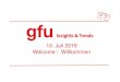 10. Juli 2019 Welcome / Willkommen - gfu.de · Semantisches TV Wie KI den Inhalt bewegter Bilder erkennt Dr. Matthieu Deru Senior Software Engineer / UX Designer für Interaktive