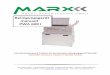 Reinigungsgerät manuell PWA 600 i - marx-spritzgeraete.de · Uwe Marx GmbH haftet nicht für eventuelle Schäden, die aus unsachgemäßen bzw. falschem Gebrauch entstehen. 4.1 Berufsgenossenschaftliche