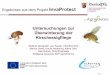 Untersuchungen zur Überwinterung der Kirschessigfliege · Folie 6 Seit 2012 wird in Rheinland-Pfalz die Verbreitung und das Ausbreitungsverhalten der Kirschessigfliegen mit Monitoring-Fallen