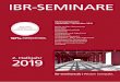 Seminarprogramm - ibr-online.de · 6 Online anmelden unter  2-Tages-Seminar: Einführung in die VOB/B Ein Grundkurs für Nichtjuristen (Dr. Stephan Bolz) Das Mandat in Bausachen