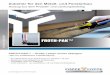 Zubehör für den Metall- und Fensterbau FROTH-PAK ClearoPAG CP2.pdf · FOPPE ZUBEHÖR Zubehör für den Metall- und Fensterbau Auszug aus dem Produkt- und Leistungskatalog | Wir