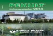 PEKULT - rudolfpeters.de · Allgemeines 4 Pflanzenratgeber 2014 Dokumentation von Pflanzenschutzmitteln Die betriebliche Anwendung von Pflanzenschutzmit-teln ist zeitnah und transparent