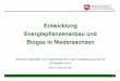 Entwicklung Energiepflanzenanbau und Biogas in ... - ifeu.de · Biogas Biodiesel Bioethanol Anteil der Verwertungslinien am Energiepflanzenanbau Energiepflanzenanbaus nach Verwendung