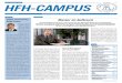 HFH-CAMPUS ·  Seite 1 Titelthema HFH-CAMPUS Frühjahrssemester 2011 Die Semesterzeitung der Hamburger Fern-Hochschule Nummer 17 seit der letzten