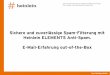 Sichere und zuverlässige Spam-Filterung mit Heinlein ... · Linux höchstpersönlich. Sichere Spam-Filterung mit Heinlein ELEMENTS Anti-Spam Peer Heinlein 