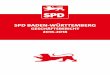 SPD Baden-WÜrttemberg · 4 5 SPD Baden-Württemberg VORWORT Landesvorstand Bericht des Landesvorstands 6 Bürgermeister- und Oberbürgermeisterwahlen 16 Bericht des Schatzmeisters