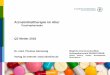 Arzneimitteltherapie im Alter - ekonline.de · Anti-depressiva Anti-dementiva keine Demenz (n = 399) Demenz (n = 442) Quelle: Bergner 2016; Verschreibungsmuster und unerwünschte