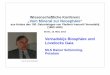 Wissenschaftliche Konferenz „Vom Mineral zur Noosphäre“ · Wissenschaftliche Konferenz „Vom Mineral zur Noosphäre“ aus Anlass des 150. Geburtstages von Vladimir IvanovičVernadskij