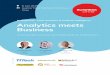 Dialogforum - Data Analytics & Artificial Intelligence ... · 6. Juni 2019 Austria Trend Parkhotel Schönbrunn Wien Analytics meets Business Dialogforum - Data Analytics & Artificial