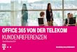 Office 365 von der Telekom - cloud.telekom.de · Mitarbeiter bearbeiten das gleiche Dokument, anstatt es per E-Mail hin und her zu schicken. Das Arbeiten im Home Office oder von unterwegs