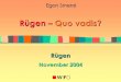 Egon Smeral R¼gen R¼gen R¼gen â€“ Quo vadis?â€“ Quo vadis? .Demografische Entwicklungs-tendenzen