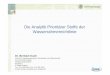Die Analytik Prioritärer Stoffe der Wasserrahmenrichtlinie · 3 Universität Stuttgart B. Kuch, Die Analytik prioritärer Stoffe der Wasserrahmenrichtlinie AQS-Jahrestagung 2004/2005