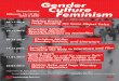 Gender Culture Feminism - fb10.uni-bremen.de · Gender Culture Ringvorlesung Feminism Mittwoch, 16-18 Uhr GW2 B 2890 02.11.2016 23.11.2016 07.12.2016 14.12.2016 11.01.2017 25.01.2017