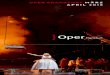 OPER FRANKFURT MÄRZ APRIL 2016 · Die Oper Frankfurt ist »Opernhaus des Jahres« 2015 Internationale Kritikerumfrage der Fachzeitschrift Opernwelt Bestes Theater-Gesamtprogramm