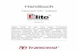 Transcend Elite Users Manual WIN DE - .Handbuch Transcend ® Elite â„¢ Software (Version 1.1) Vielen