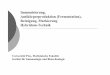 Immunisierung, Antikörperproduktion (Fermentation ...immbio.aok.pte.hu/deutsche/Unterricht_files/pr_hybridome_de09.pdf · Immunisierung, Antikörperproduktion (Fermentation), Reinigung,