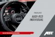PREISLISTE AUDI RS5 INDIVIDUAL - abt- .ABT INDIVIDUAL Information: Die Individualisierung eines Fahrzeuges